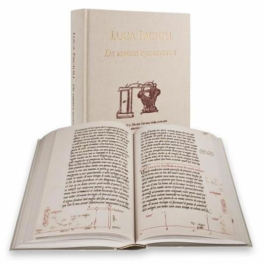 De viribus quantitatis. Facsimile ad uso professionale con commentario - Luca Pacioli - copertina