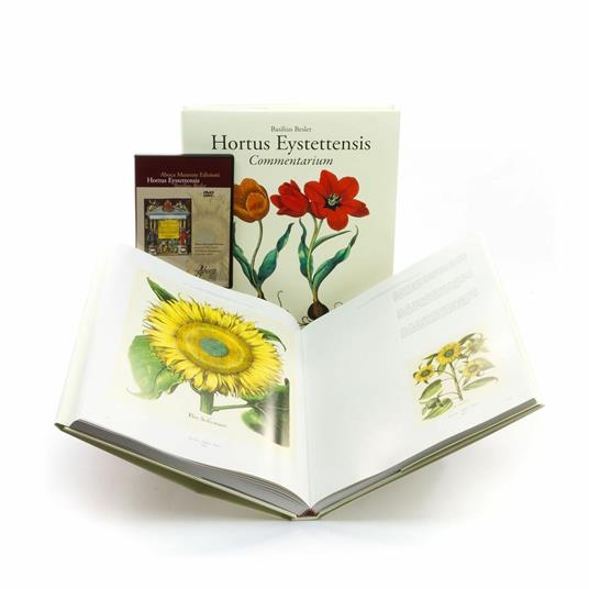 Hortus Eystettensys. Il più bel florilegio del '600. Facsimile da collezione completo di commentario e DVD. Ediz. italiana, inglese e tedesca - Basilius Besler - 16