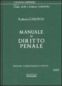 Manuale di diritto penale - Roberto Garofoli - copertina
