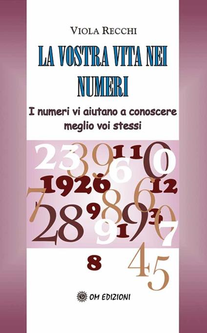 La vostra vita nei numeri. I numeri vi aiutano a conoscere meglio se stessi - Viola Recchi - copertina