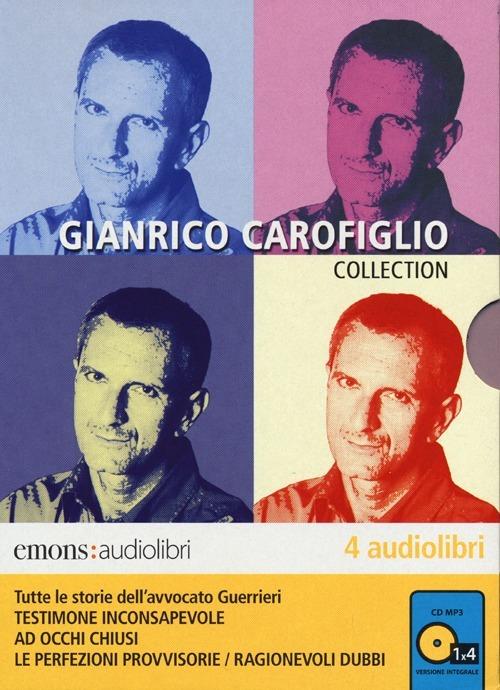 Tutte le storie dell'avvocato Guerrieri letto da Gianrico Carofiglio. Audiolibro. 4 CD Audio formato MP3. Ediz. integrale - Gianrico Carofiglio - copertina