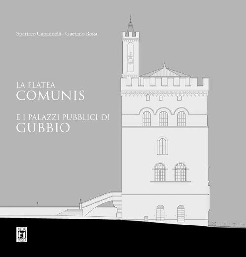 La platea comunis e i palazzi pubblici di Gubbio - Spartaco Capannelli,Gaetano Rossi - copertina