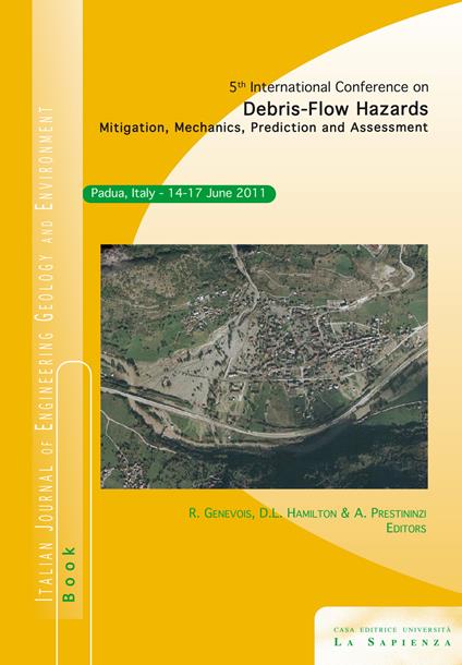 Fifth International conference on debris-flow hazards. Mitigation, mechanics, prediction and assessment - copertina