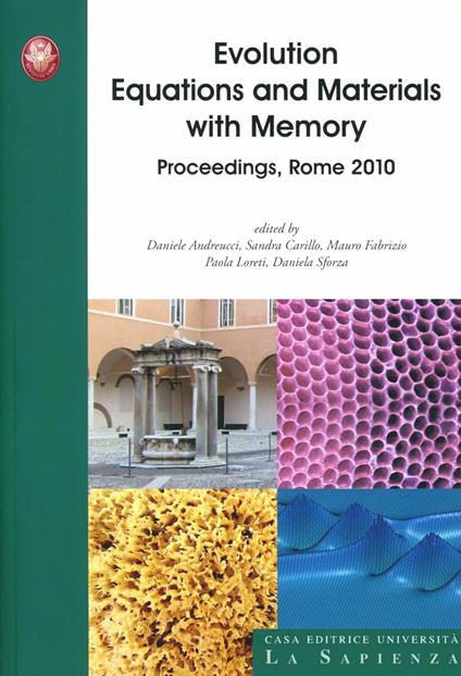Evolution equations and materials with memory. Proceedings, Rome 2010 - copertina