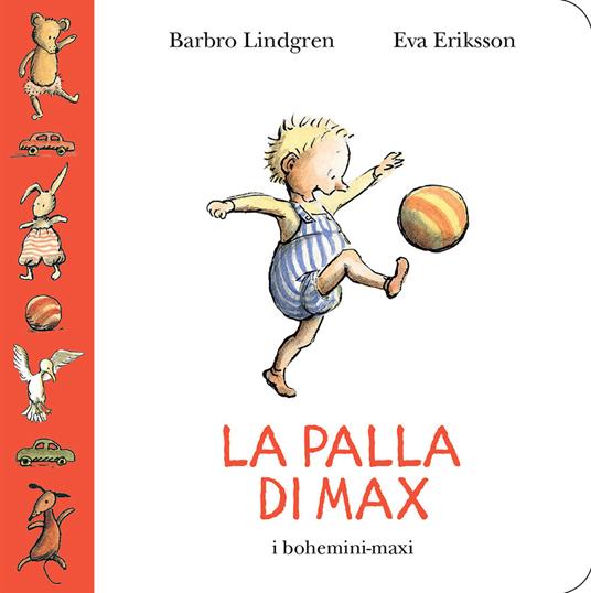 La palla di Max - Barbro Lindgren - copertina