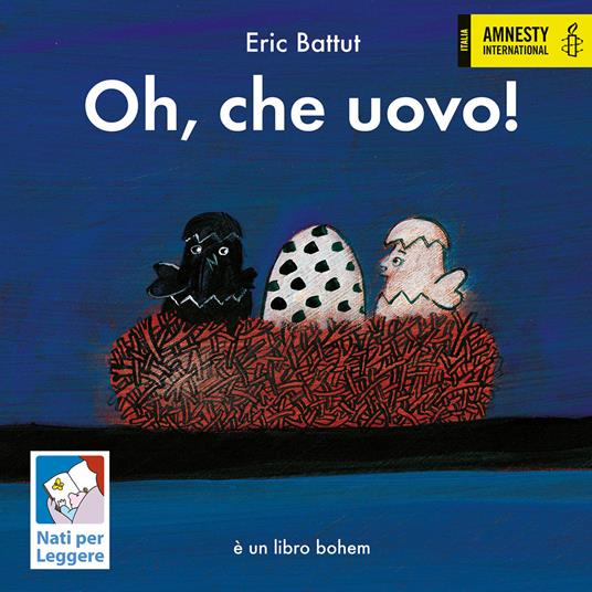 Oh, che uovo! Nuova ediz. - Éric Battut - copertina