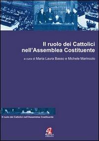 Il ruolo dei cattolici nell'Assemblea Costituente - copertina
