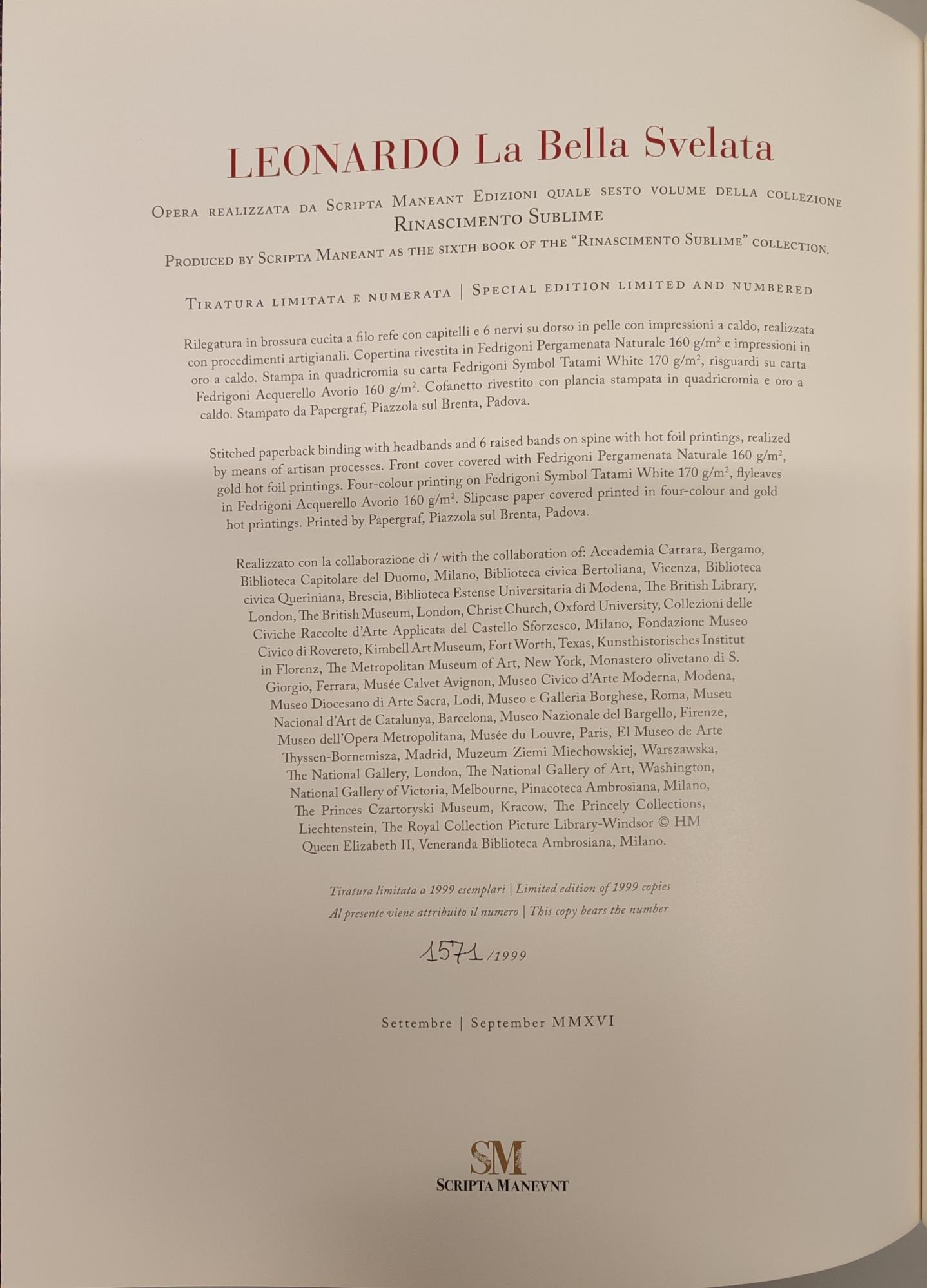 Leonardo. La bella svelata. Ediz. italiana e inglese