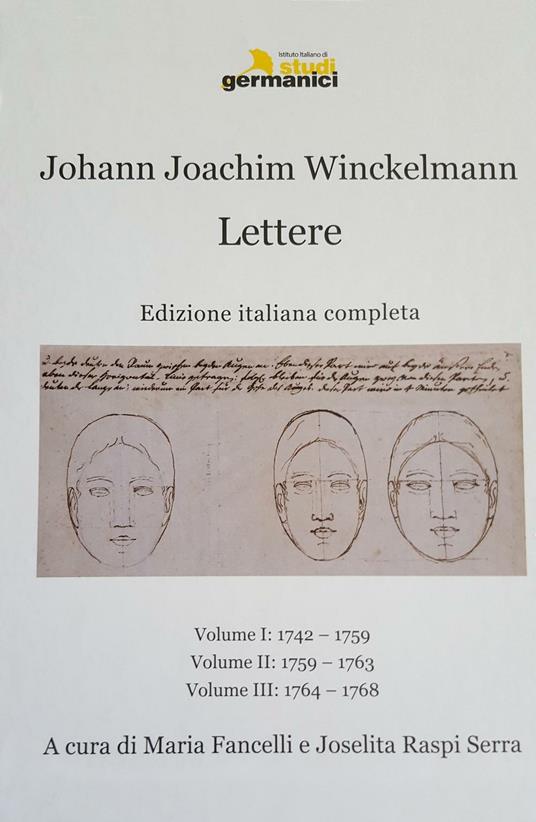 Lettere - Johann Joachim Winckelmann - copertina