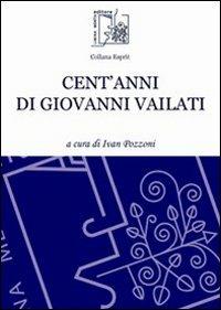 Cent'anni di Giovanni Vailati - copertina
