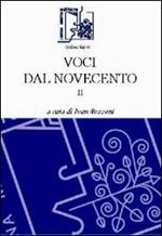 Voci dal Novecento. Vol. 2