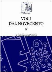 Voci dal Novecento. Vol. 4 - copertina