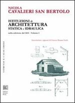 Istituzioni di architettura statica e idraulica