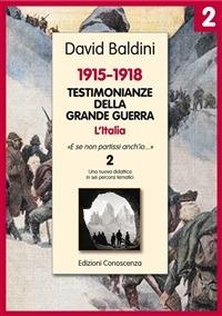 Testimonianze della Grande guerra 1915-1918. L'Italia «E se non partissi anch'io». Vol. 2 - David Baldini - ebook