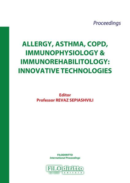 Allergy, asthma, COPD, immunophysiology & immunorehabilitology: innovative technologies 2017 - copertina