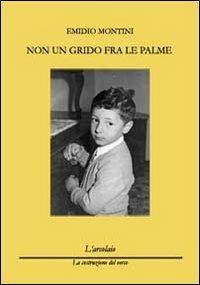 Non un grido fra le palme - Emidio Montini - copertina