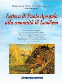 Lettera di Paolo Apostolo alla comunità di Laodicea - Jakob Lorber - copertina