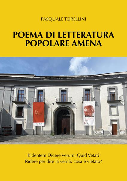 Poema di letteratura popolare amena - Pasquale Torellini - copertina