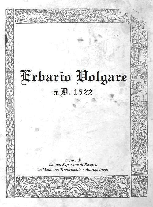 Erbario volgare a.D. 1522 - Anonimo - copertina