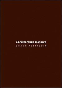 Architecture massive - Gilles Perraudin - copertina