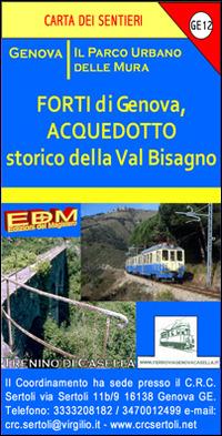 GE 12 Acquedotto storico della val Bisagno 1:10.000 - Stefano Tarantino,Francesco Castiglione - copertina