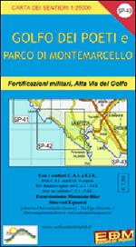 SP 43 Golfo dei Poeti, La Spezia, Lerici, Bocca di Magra, Portovenere 1:25.000