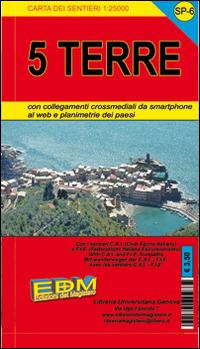 SP 42B Cinque Terre 1:25.000 - Stefano Tarantino,Marco Fuoco - copertina