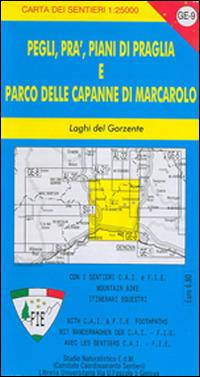 GE 9 Pegli, Prà, Piani di Praglia, laghi del Gorzente. Alta via dei monti liguri - Stefano Tarantino,Federico Gaggero - copertina