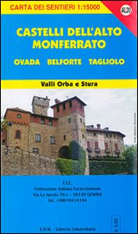 AL 20 Castelli dell'Alto Monferrato, Ovada, Tagliolo - Stefano Tarantino - copertina