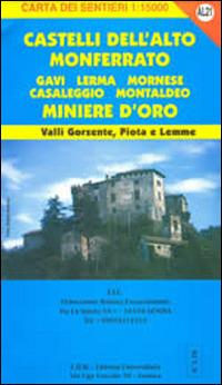 AL 21 Castelli dell'Alto Monferrato, Gavi, Lerma e miniere d'orlerma - Stefano Tarantino - copertina
