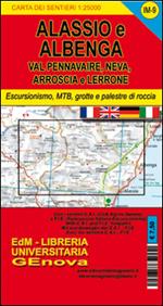 Im9 valli Neva, Pennavaire, Arroscia e Lerrone. Carta dei sentieri di Liguria