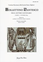 Bollettino dantesco. Per il settimo centenario (2014). Vol. 3