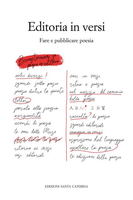Editoria in versi. Fare e pubblicare poesia - copertina