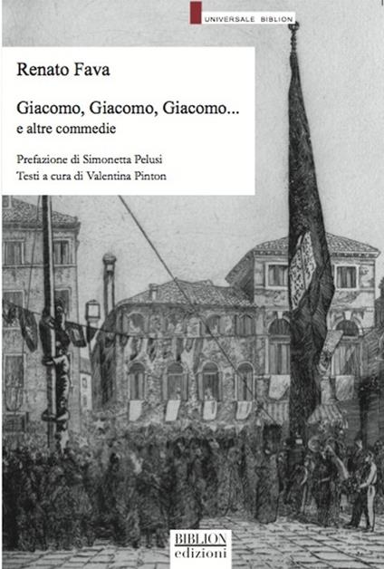 Giacomo, Giacomo, Giacomo... e altre commedie - Renato Fava - copertina