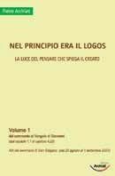 Nel principio era il logos. La luce del pensare che spiega il creato