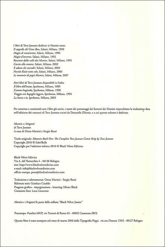 Mumin e i briganti - Tove Jansson - 3