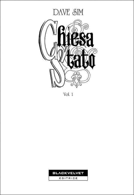 Chiesa & Stato. Cerebus. Vol. 1 - Dave Sim - 2