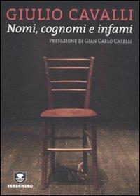 Nomi, cognomi e infami - Giulio Cavalli - copertina