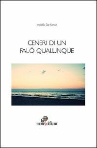 Ceneri di un falò qualunque - Adolfo De Santis - copertina