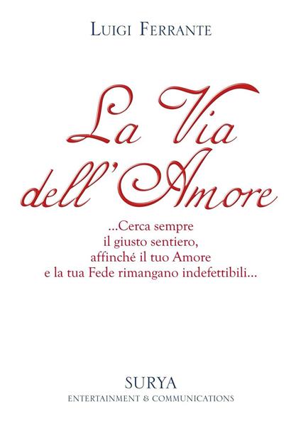 La via dell'amore - Luigi Ferrante - copertina
