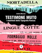 Testimone muto. I manifesti della tipografia Panizza