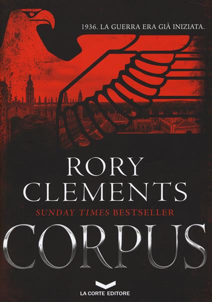 Corpus - Rory Clements - copertina