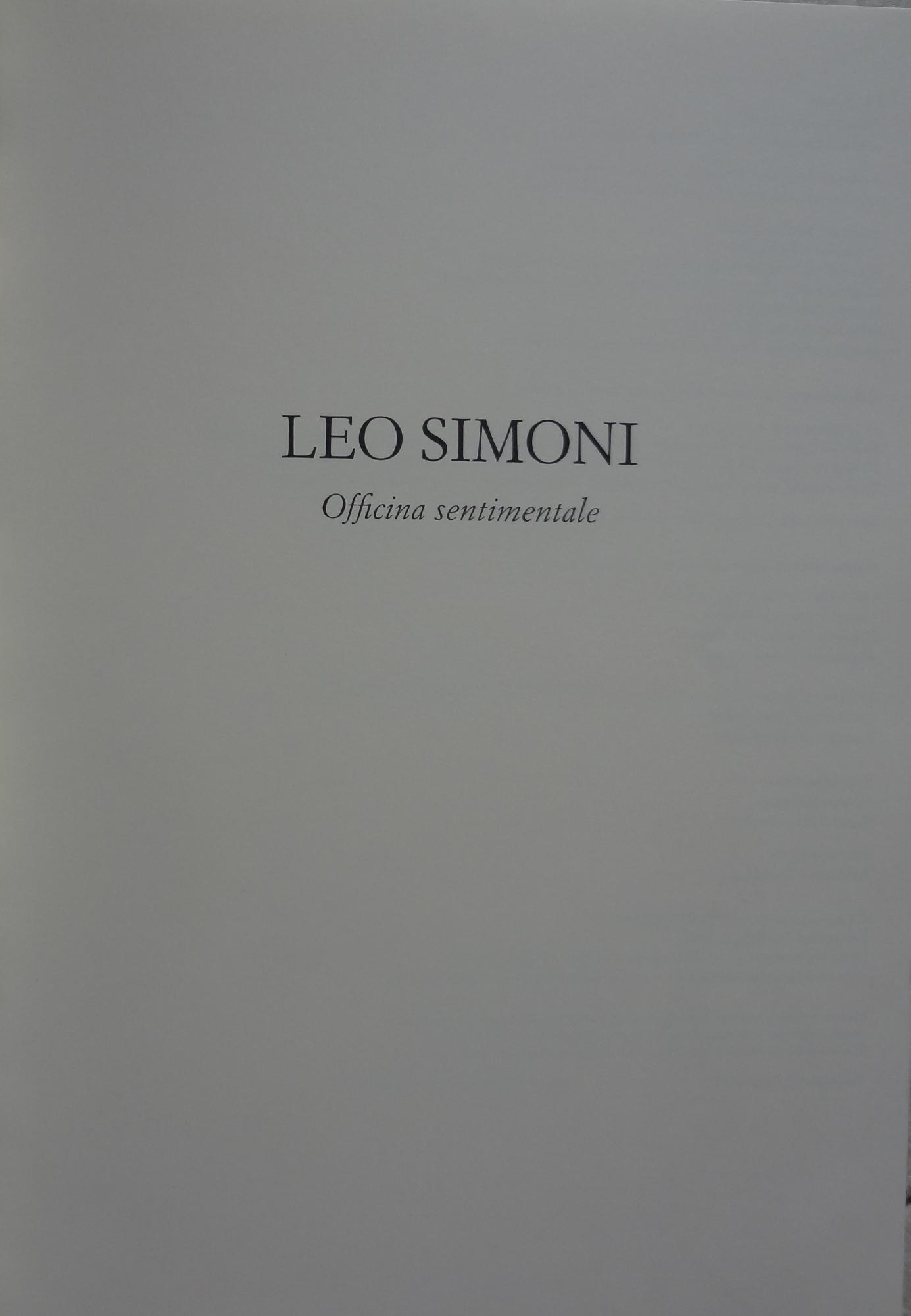 Leo Simoni. Officina sentimentale