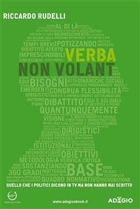 Verba non volant. Quello che i politici dicono in tv ma non hanno mai scritto - Riccardo Rudelli - ebook
