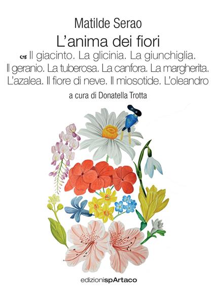 L'anima dei fiori. Vol. 7: Il giacinto. La glicinia. La giunchiglia. Il geranio. La tuberosa. La canfora. La margherita. L'azalea. Il fiore di neve. Il miosotide. L'oleandro - Matilde Serao - copertina