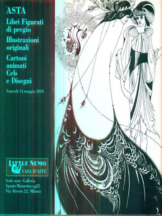 Decima asta. Libri figurati di pregio e illustrazioni originali, cartoni animati, cels, disegni originali - copertina
