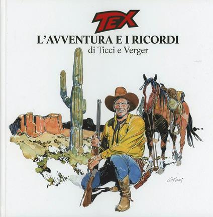 Tex. L'avventura e i ricordi - Giovanbattista Verger - copertina