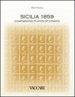 Sicilia 1859. Comparative plates of stamps