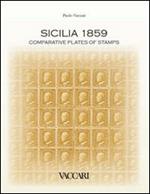 Sicilia 1859. Comparative plates of stamps