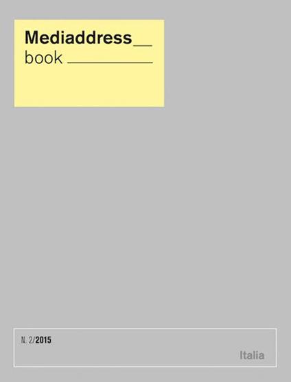 Mediaddress book. La banca dati dei giornalisti - copertina